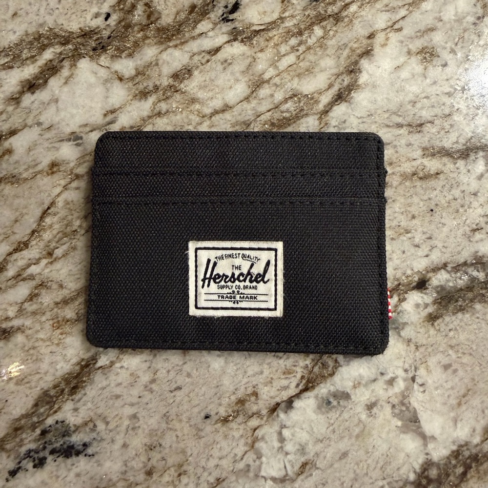 Herschel Supply Company Black Card Holder
